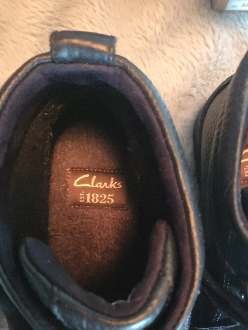 Clarks Men's  Black Darian HI Leather Chukka Boots